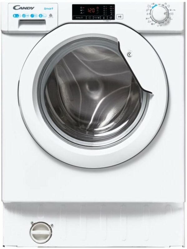 Candy CBD 485D1E/1-S Built-In Washer Dryer Combo, 8Kg/5Kg 1400RPM