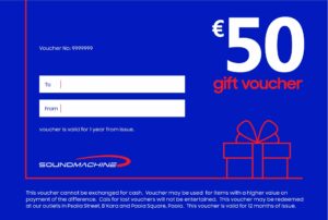 €50 Gift Voucher - Physical