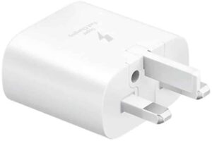 Samsung 25W Fast Charger (w/out Cable) - White