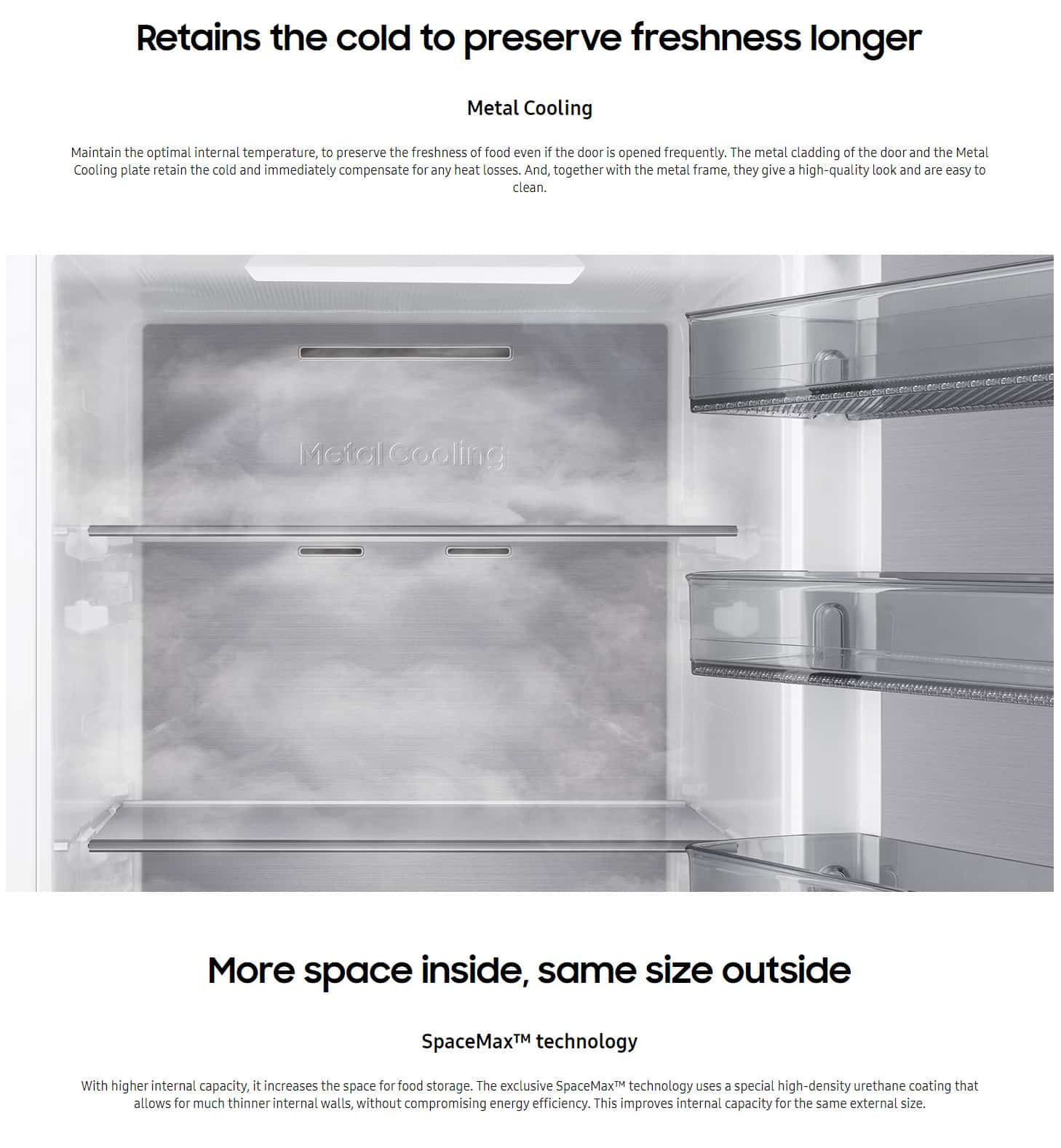 Samsung BRR29703EWW Integrated One Door Freezer ALL 4