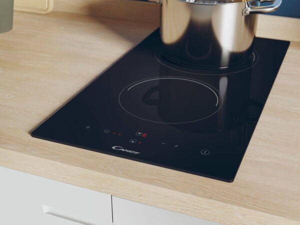 Candy CID 30/G3 Black Glass Induction Hob - Image 4