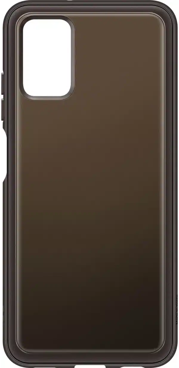 Samsung A03s Soft Clear Cover - Black