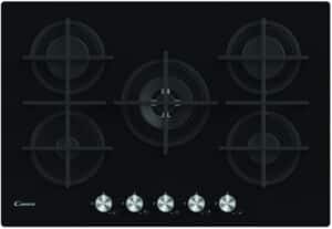 Candy CVG74WPB 5 Burner Gas Hob