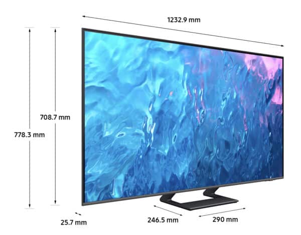 Samsung QE55Q70CATXZT 55" QLED 4K Quantum HDR Smart TV Wi-Fi - Image 2