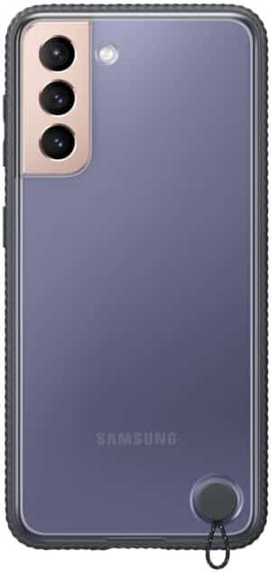Samsung S21 5G Clear Protective Cover - Black