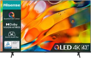 Hisense 43E7KQ 43" QLED 4K UHD Smart TV