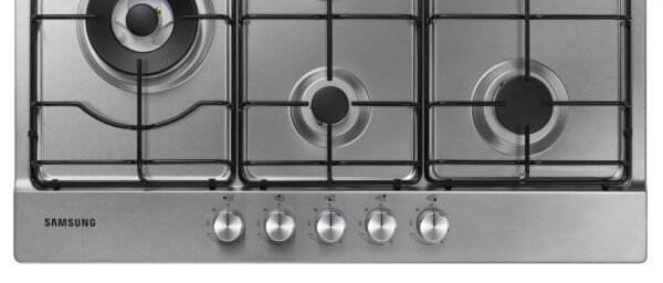 Samsung NA75M3130AS/ET 5 Burner 75cm Gas Hob - Image 2