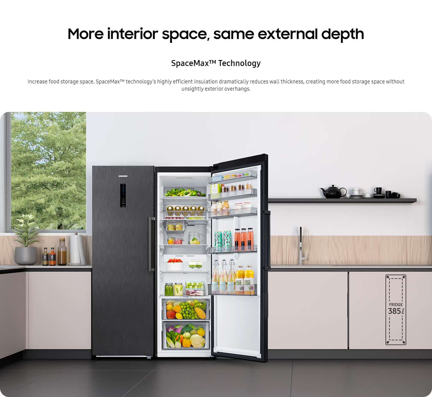 Samsung RR39C7BJ5S9 EF Side by Side Freestanding Fridge ALL 2-1