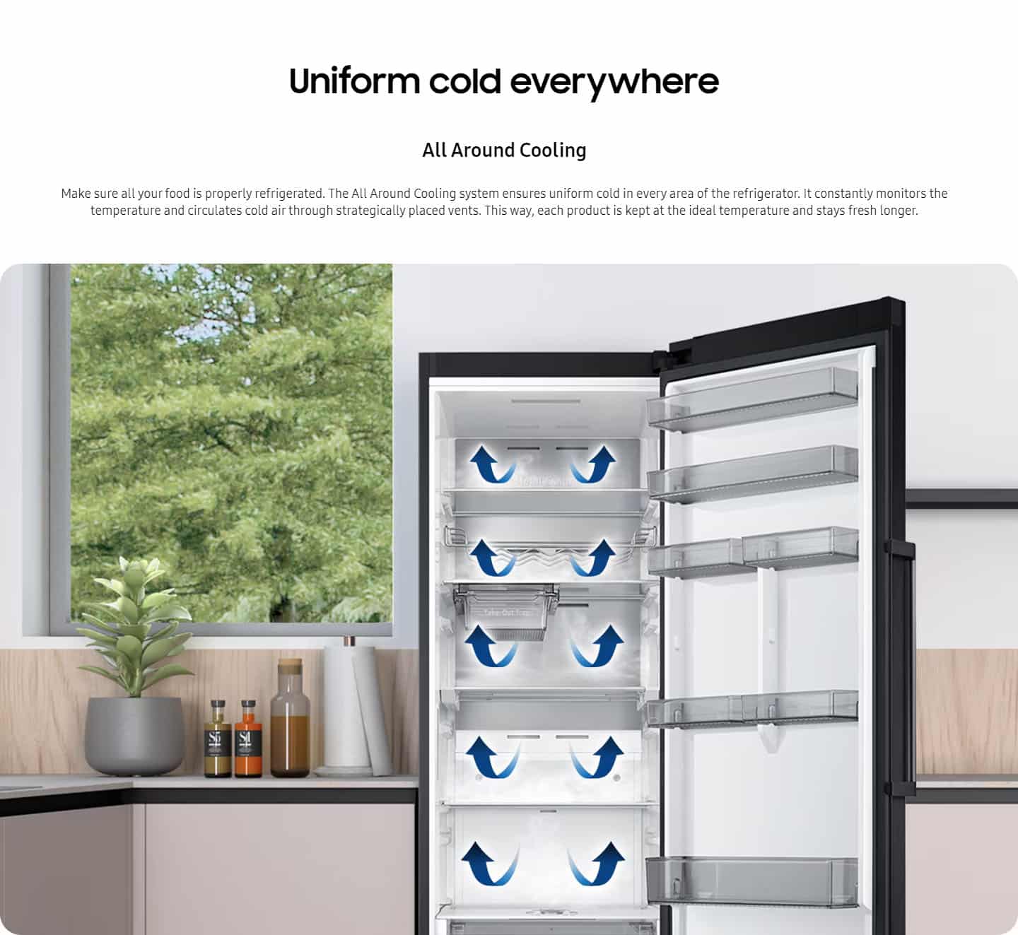 Samsung RR39C7BJ5S9 EF Side by Side Freestanding Fridge ALL 2-2