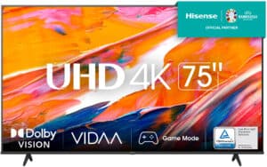 Hisense 75A6K 75" 4K Ultra HD Wi-Fi Smart TV