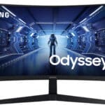 Samsung LC34G55TWWPXEN 34" Odyssey G55T UWQHD 165Hz Curved Gaming Monitor