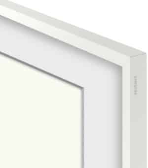 Customisable Modern White Bezel for The Frame 65" TV