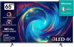 Hisense 65E7KQ PRO 65″ QLED 4K Ultra HD Smart TV WiFi