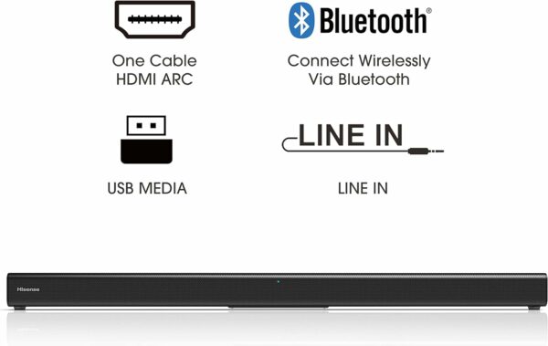 Hisense HS205G 2.0ch 60W Soundbar - Image 3