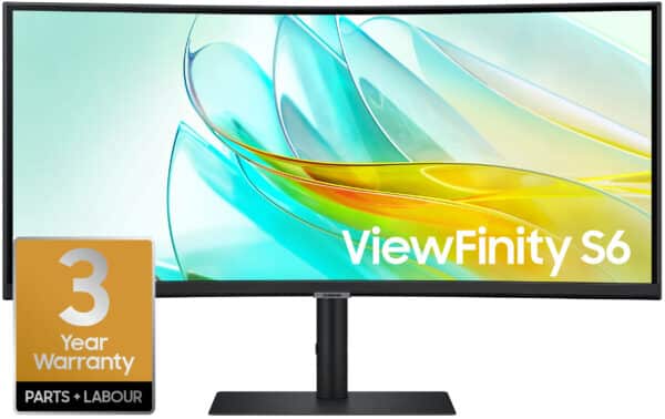 Samsung LS34C652UAUXEN 34" ViewFinity 3440x1440 4K Ultra HD LED Monitor