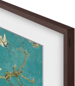 Customisable Modern Brown Bezel for The Frame 43" TV