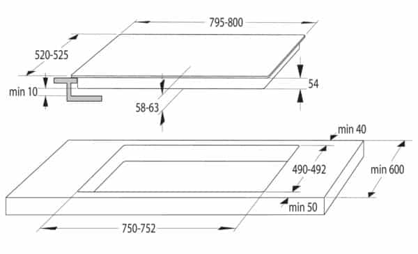 Hisense HI8421BSC 80cm Induction Hob - Image 11