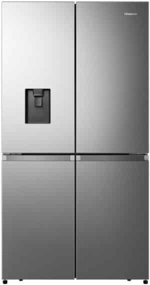 Hisense RQ758N4SWSE PureFlat American Style Fridge Freezer - Stainless Steel