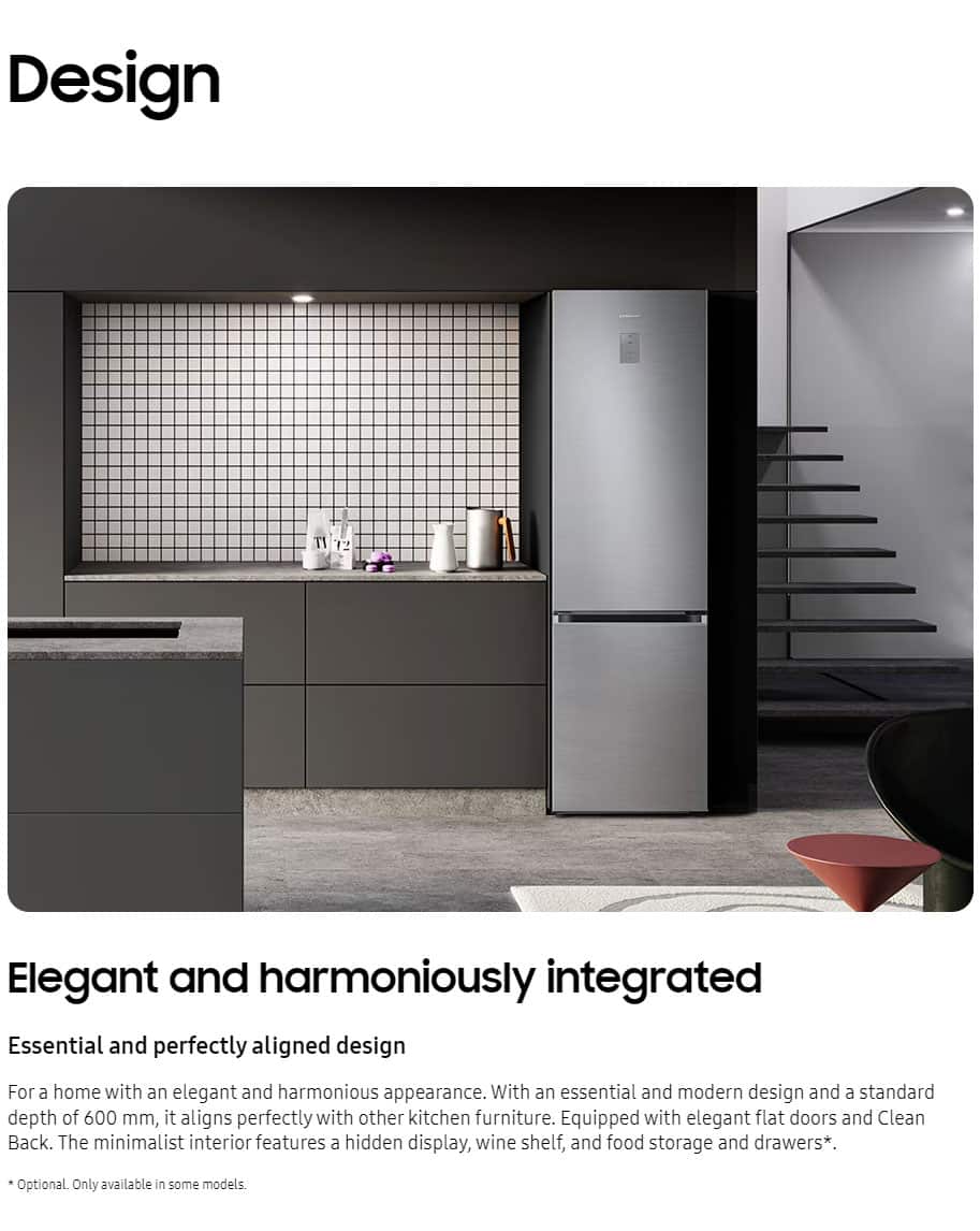 Samsung RB38C603DB1 EF EcoFlex AI 390L Fridge-Freezer ALL 9