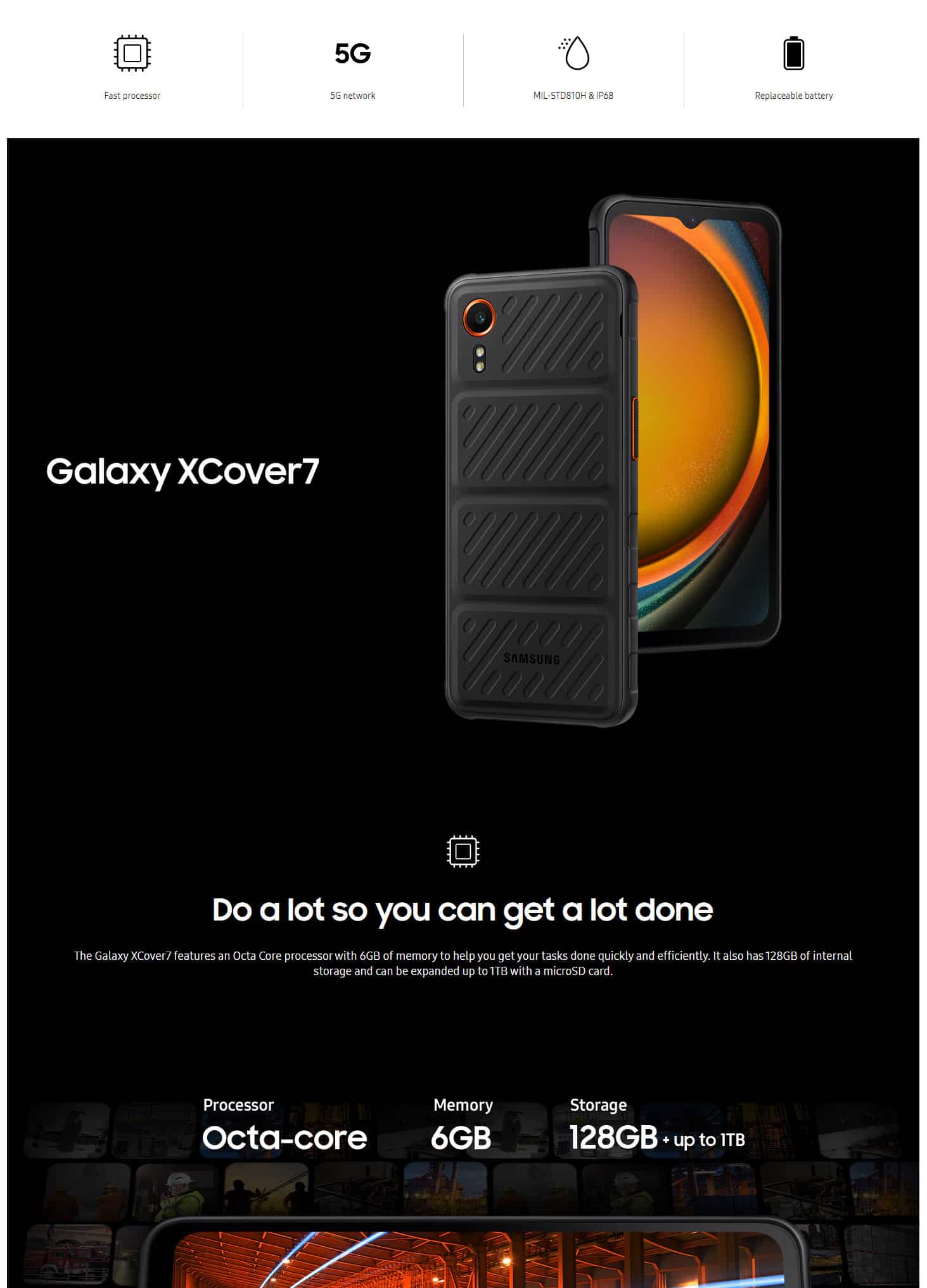 Samsung Galaxy XCover7 Enterprise Editon ALL 1