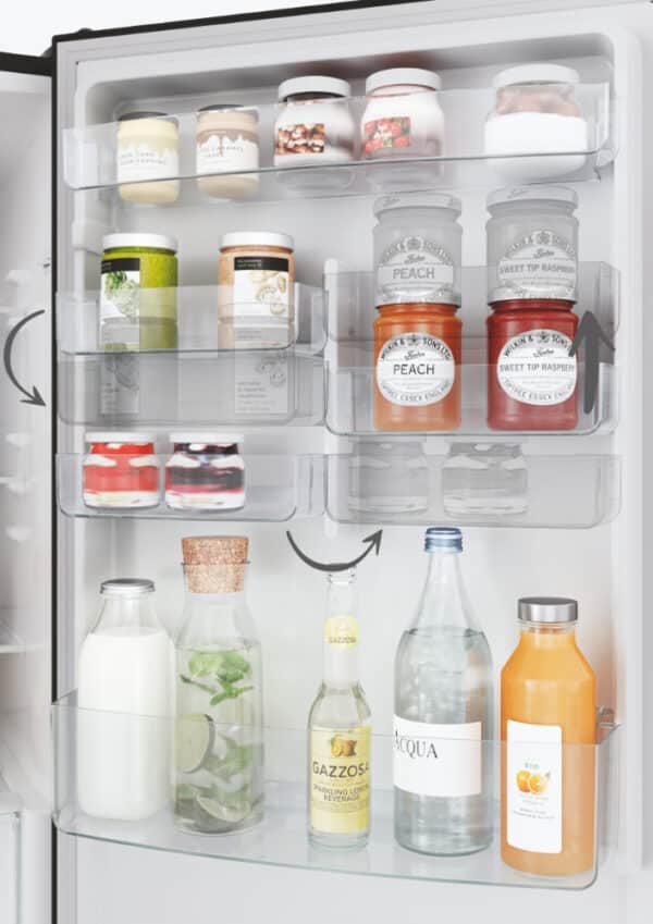 Candy CCE4T618EX Fresco 341L Fridge-Freezer - Stainless Steel - Image 10