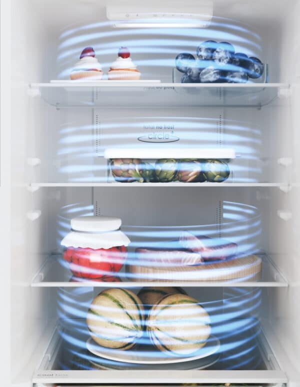 Candy CCE4T618EX Fresco 341L Fridge-Freezer - Stainless Steel - Image 8