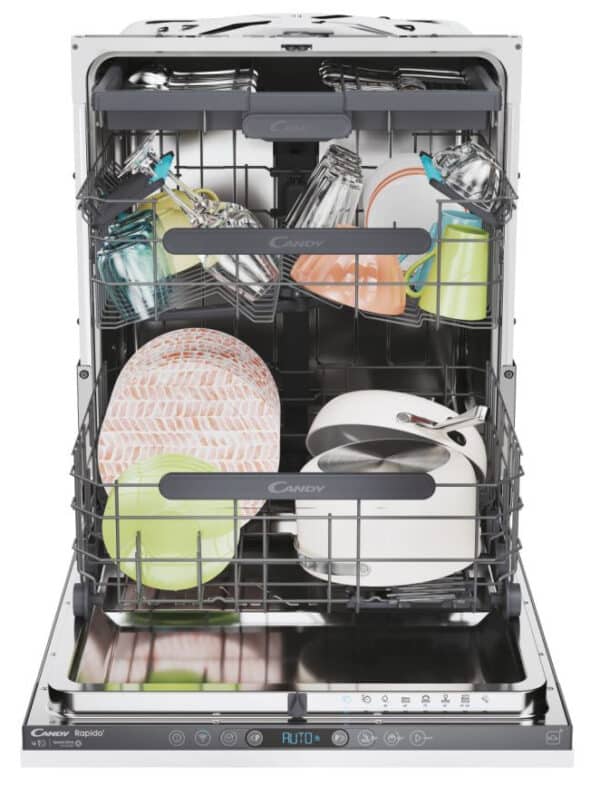 Candy RapidÓ CI 6E7F1A Wi-Fi + BLE 60cm Built-In Dishwasher - Image 3
