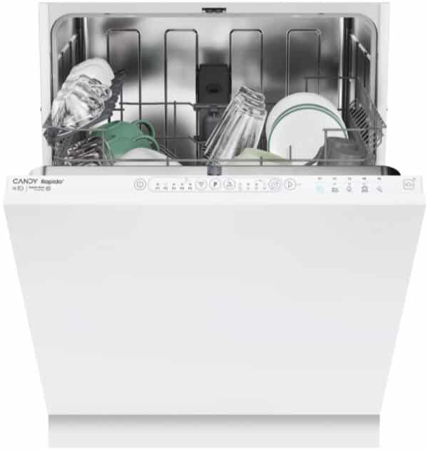 Candy RapidÓ CIP 3E7L0W Wi-Fi + BLE 60cm Built-In Dishwasher - Image 2