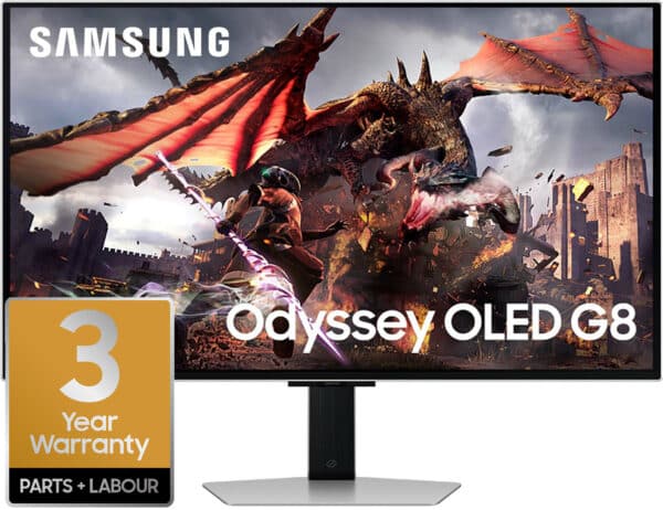 Samsung LS32DG800SUXEN 32" OLED G8 G80SD 4K Ultra HD 240Hz Gaming Monitor