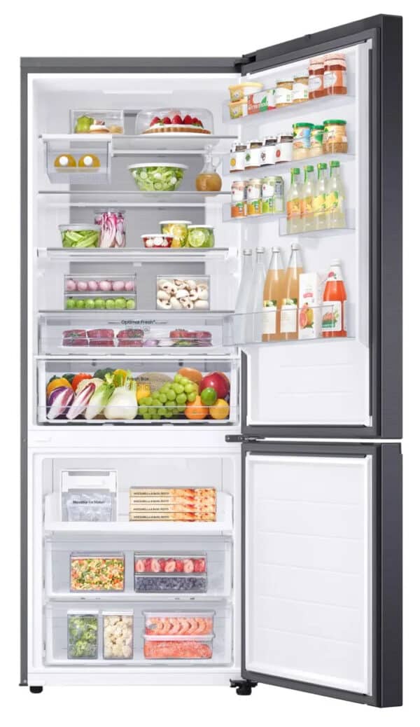 Samsung RB53DG706AB1EF 75cm 538L SmartThings AI Combi Fridge-Freezer - Black - Image 4
