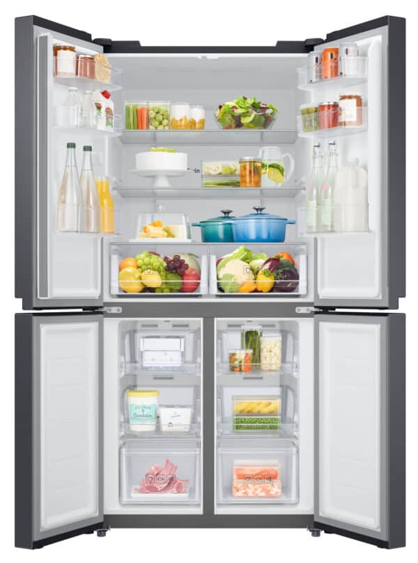 Samsung RF48A400EB4/EF 488L French Style Fridge Freezer - Image 3