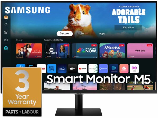 Samsung LS27DM500EUXEN 27" M50D Full HD Smart Monitor