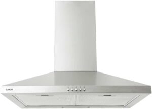 Candy CCE116/1XGG 60cm Wall Mounted Cooker Hood