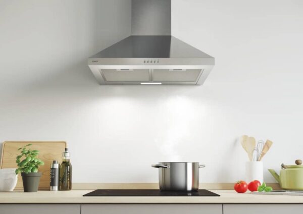Candy CCE116/1XGG 60cm Wall Mounted Cooker Hood - Image 4