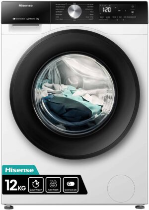 Hisense WF3S1243BW3 12Kg 1400rpm Class A Washing Machine