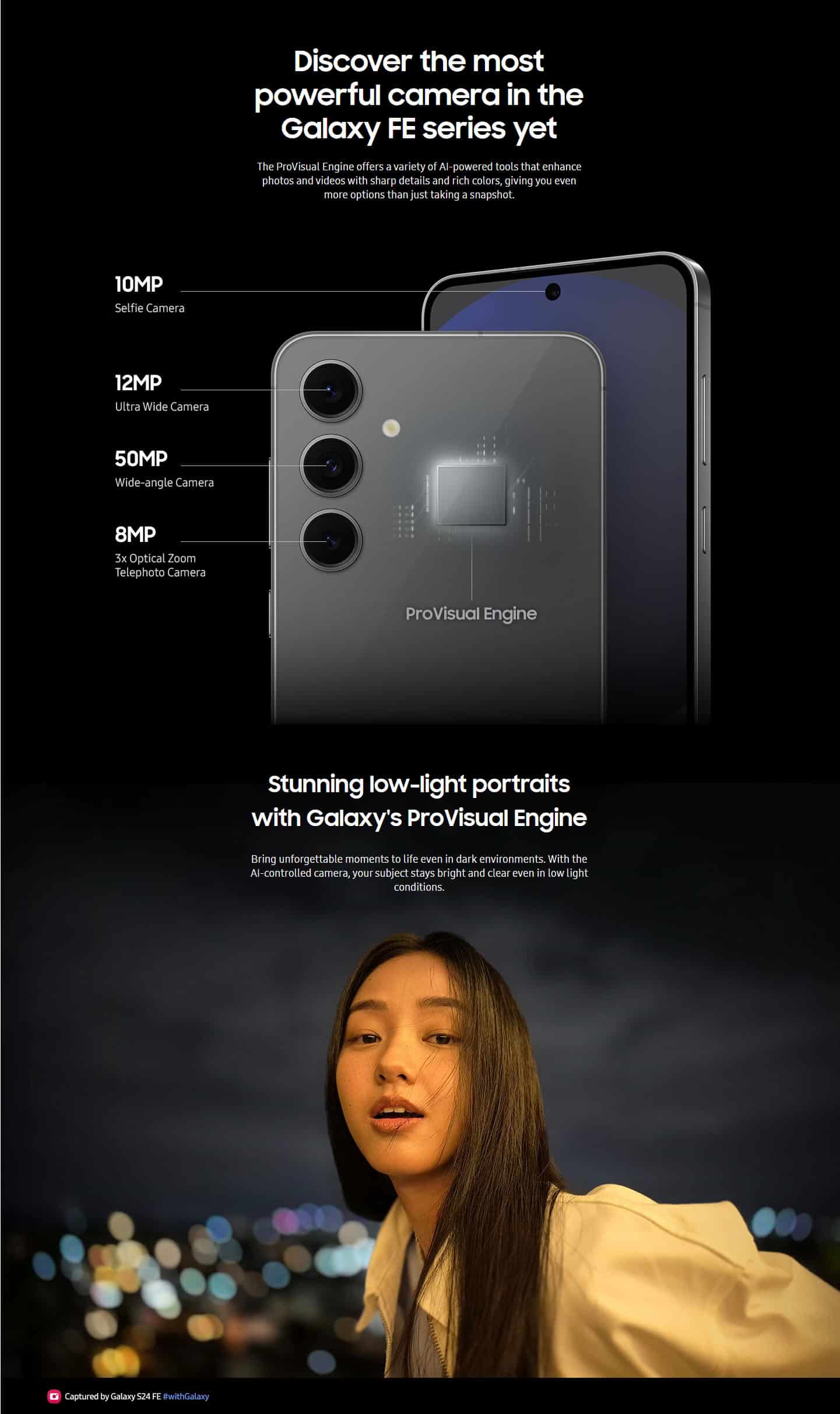 Samsung Galaxy S24 FE 8GB 128GB - Graphite ALL 9