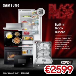 Samsung Built-In Kitchen Bundle - Black