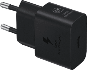 Samsung 25W Super Fast Charging Travel Adapter (with C to C Cable) - Black