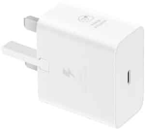 Samsung 25W Super Fast Charging Travel Adapter (with C to C Cable) - White