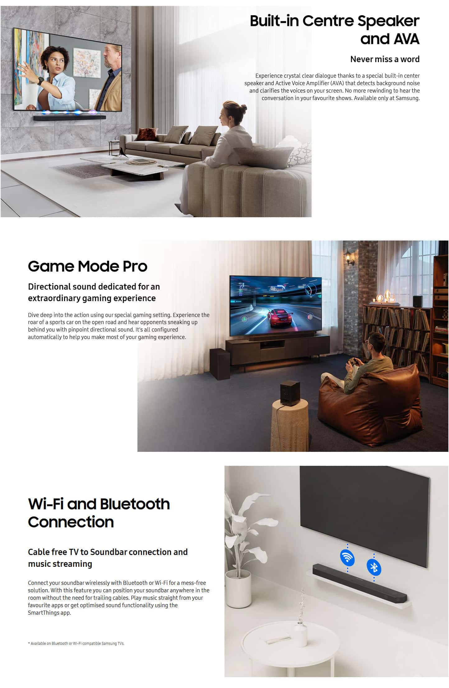 Samsung HW-Q930D ZF Q-Series 9.1.4ch Cinematic Soundbar with Subwoofer and Rear Speakers ALL 12