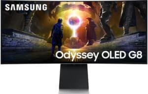 Samsung LS34DG850SUXEN 34" Odyssey OLED G8 WQHD 175Hz Curved Gaming Monitor