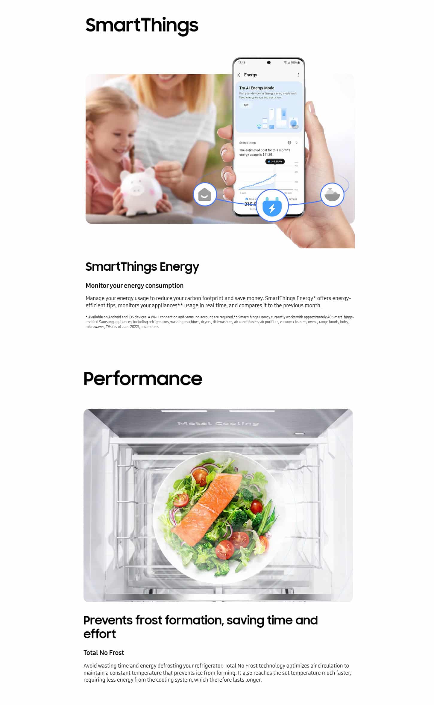 Samsung RR39C7BC5S9 EF Free-Standing Twin Series AI 387L Single Door Fridge ALL 4