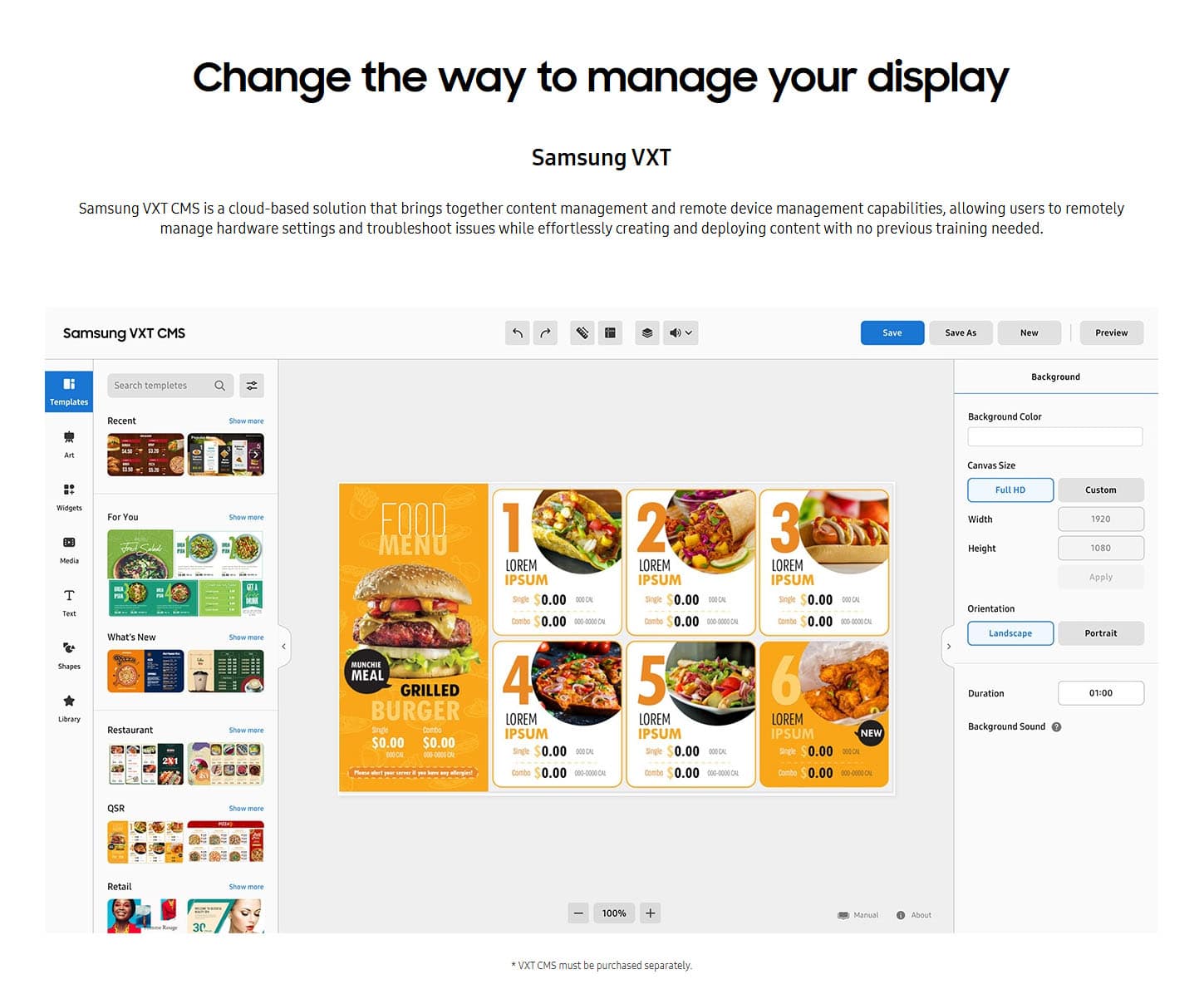 Samsung LH32QMCEPGCXEN 32 QMC Professional Smart Signage ALL 3