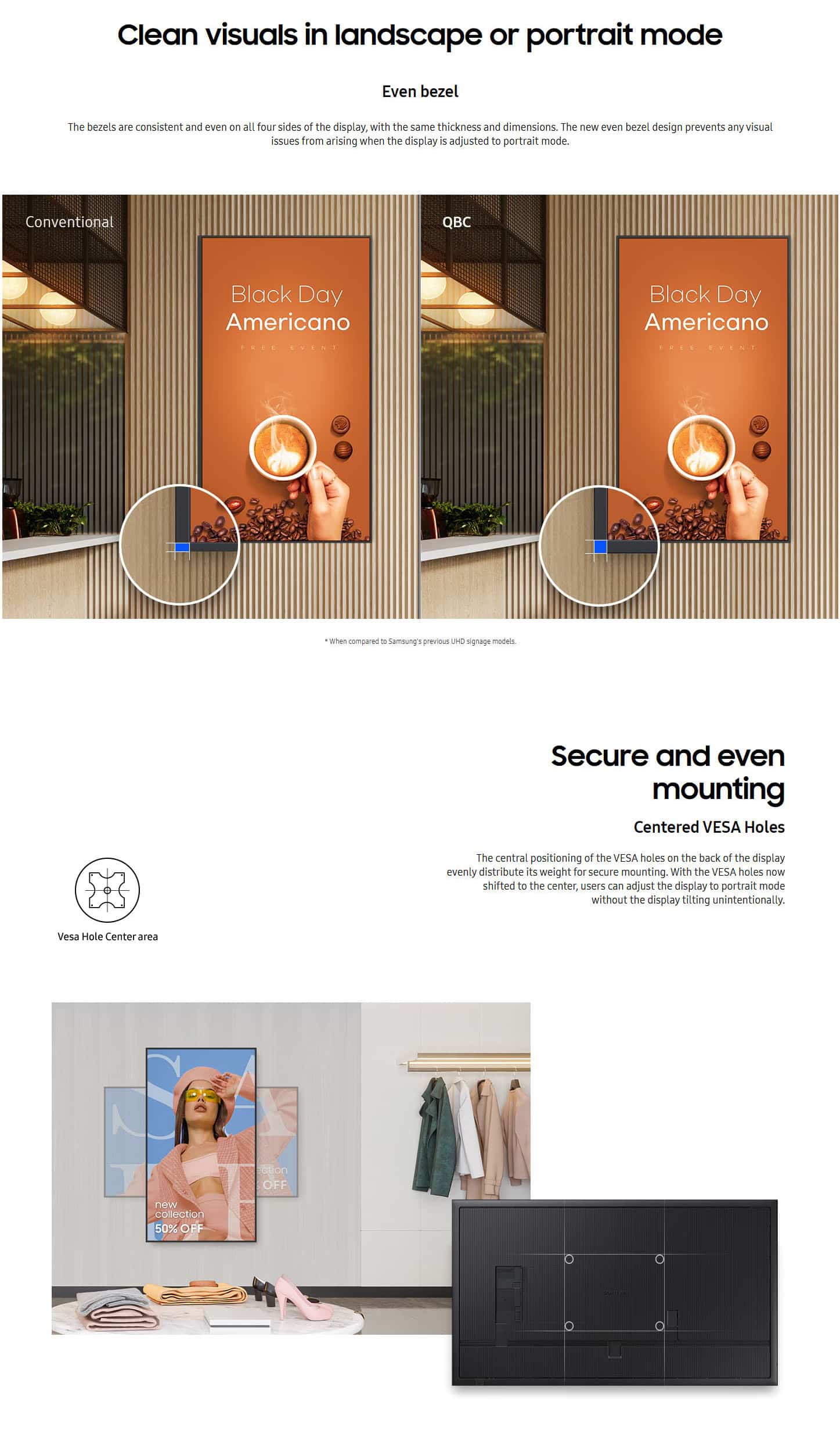 Samsung LH43QBCEBGCXEN 43 Crystal UHD QBC Series Smart Signage ALL 2