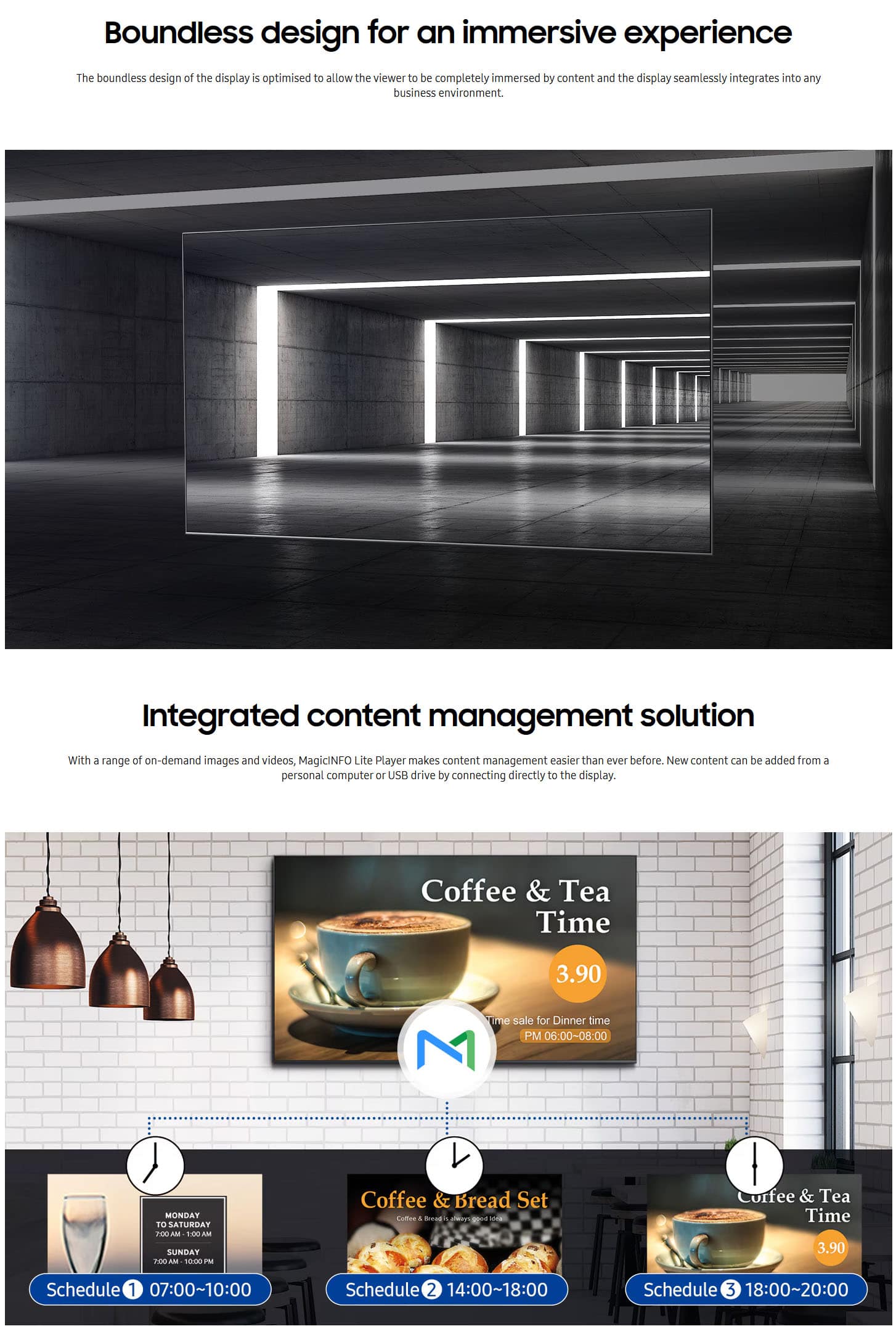 Samsung LH43QETELGCXEN 43 QET Professional Smart Signage ALL 4