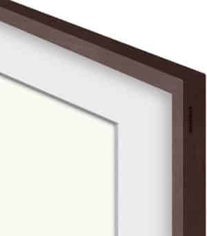 Customisable Modern Brown Bezel for The Frame 50" TV
