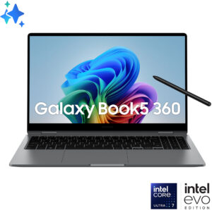 Samsung Galaxy Book5 360 (15.6", Core Ultra 7, 16GB/512GB) 2-in-1 Laptop, Copilot+ PC Win11 Home