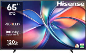 Hisense 65E7Q 65" QLED 4K Ultra HD Smart TV Wi-Fi