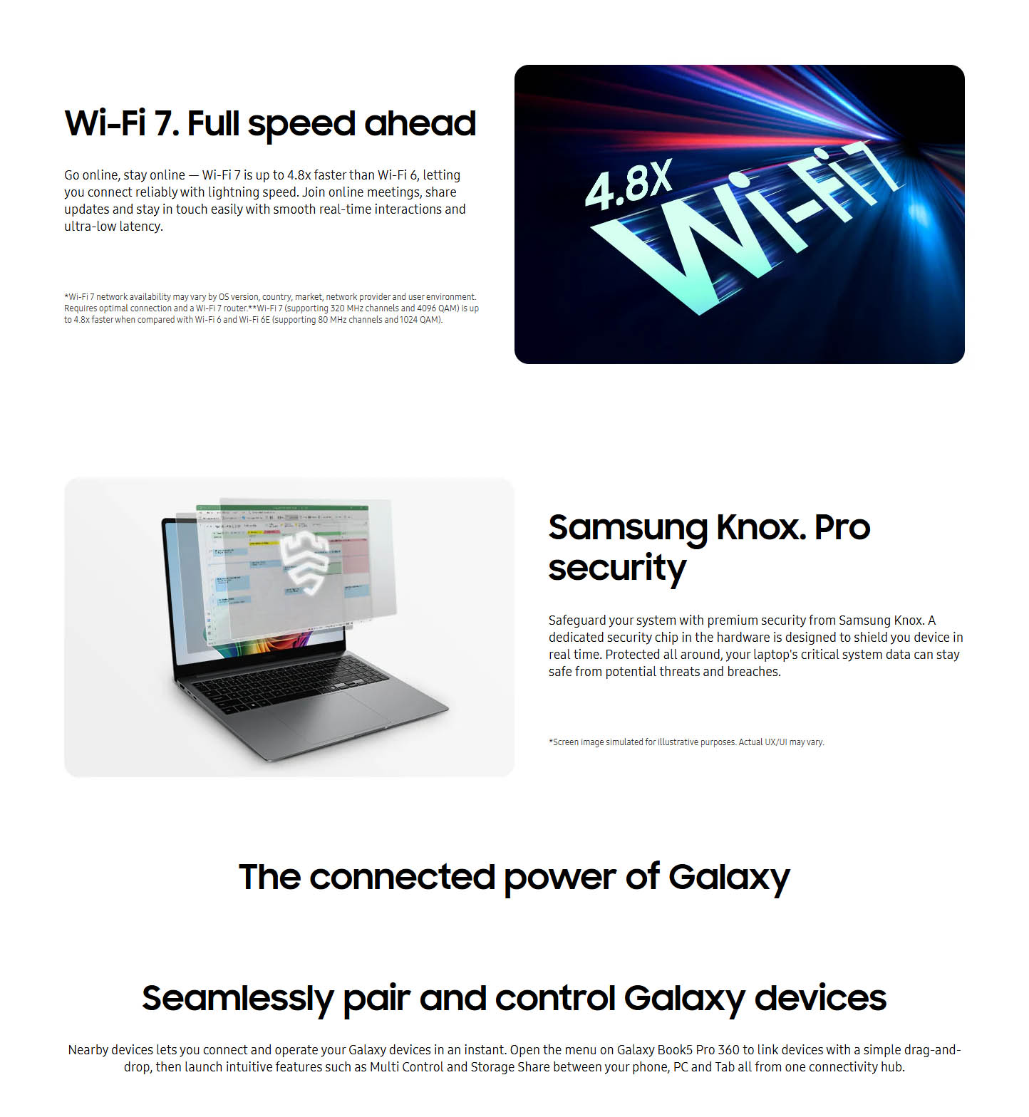 Samsung Galaxy Book5 Pro (14, Core Ultra 7, 16GB 512GB) Copilot+ PC ALL 11