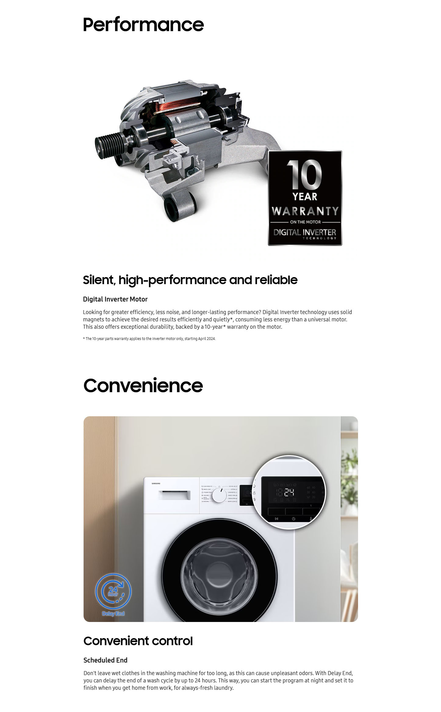 Samsung WW70FG3M05TWET 7kg 1400rpm Series 3000 Slim Washing Machine ALL 4